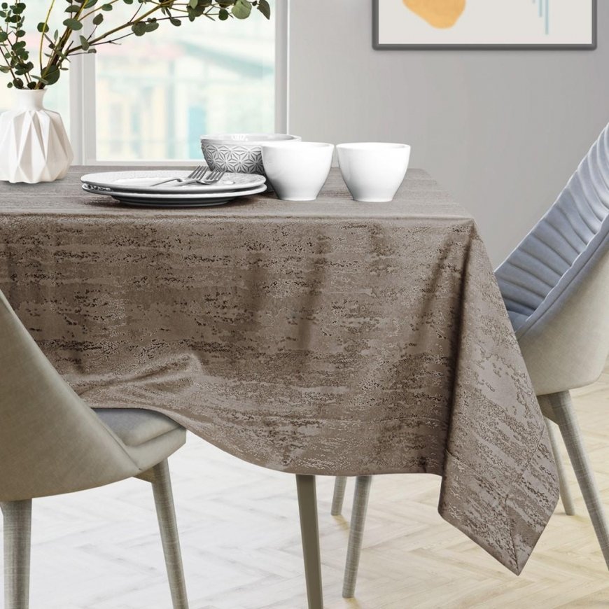AmeliaHome TCLOTH/AH/VESTA/BRD/CAPPUCCINO/40X250 – 5