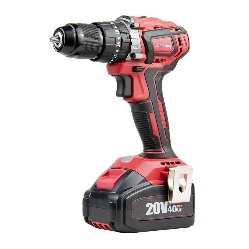 Worcraft Drill and Angle Grinder Set 20V LI-ION (XCUBE Box) – 4