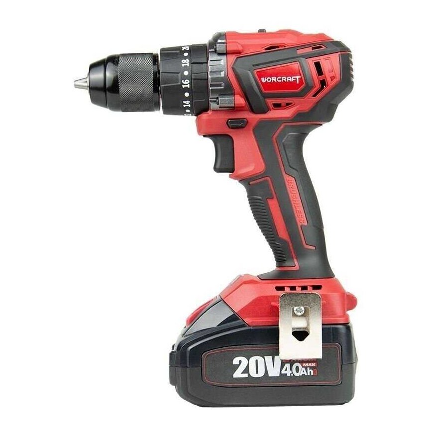 Worcraft Drill and Angle Grinder Set 20V LI-ION (XCUBE Box) – 5