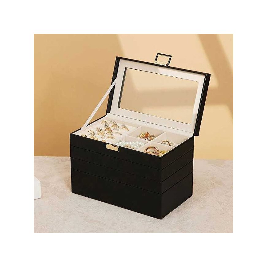 Black Jewelry Organizer Trolley – 3