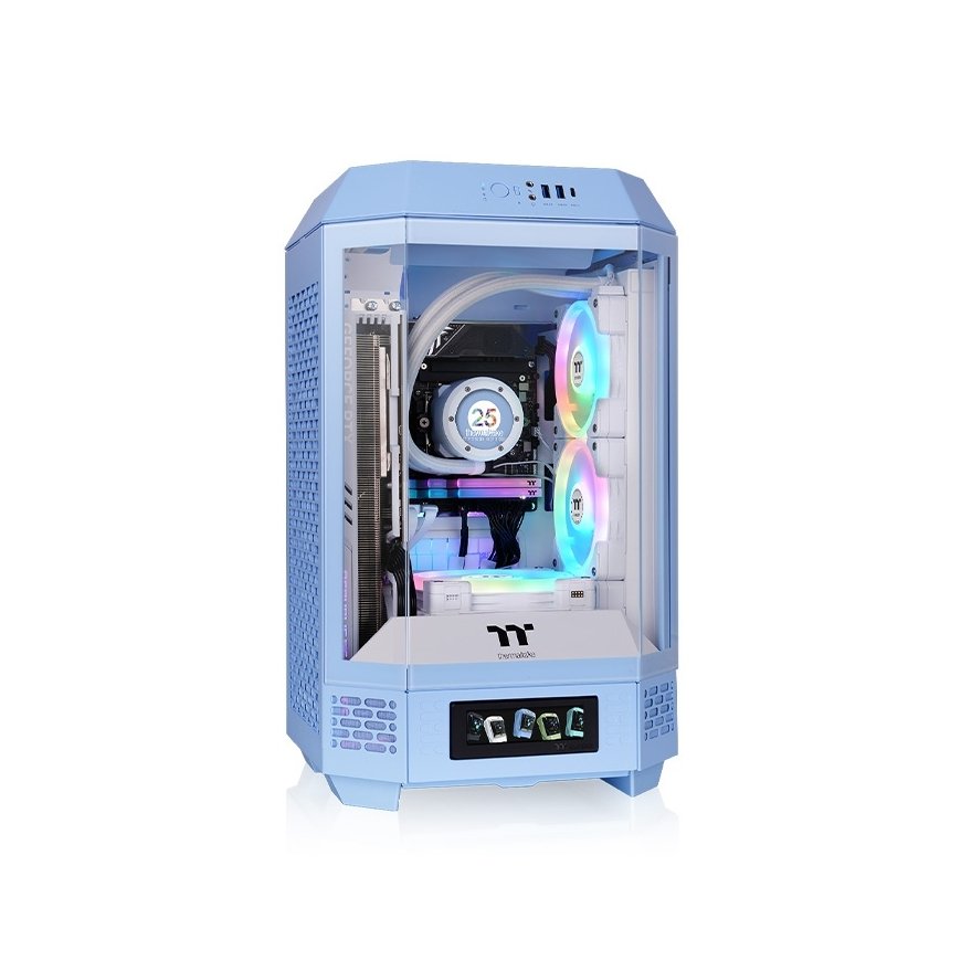 Thermaltake The Tower 250 Hydrangea Blue Mini Tower