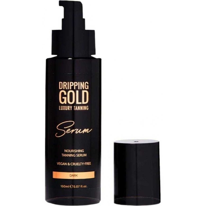 Dripping Gold Savaiminio įdegio serumas Dark (įdegio serumas) 150 ml – 2