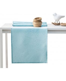 AmeliaHome Table Runner AH GAIA HMD RETROBLUE 40X140