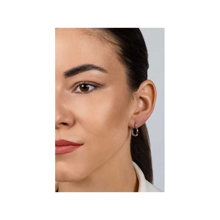 Brilio Silver Romantic gold-plated heart-shaped earrings EA1040Y – 4