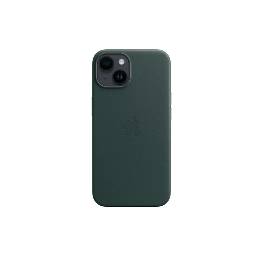 Apple iPhone 14 Leather Case with MagSafe - Forest Green – 3