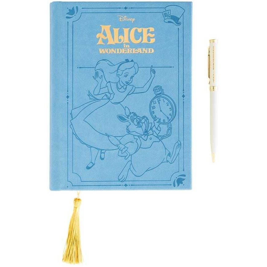 ERIK Disney Alice in Wonderland A5 Notebook + Pen set