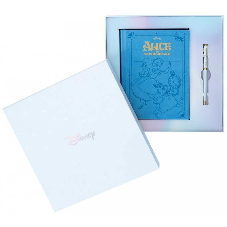 ERIK Дисней Алиса в стране чудес Блокнот A5 + Набор ручек – 2