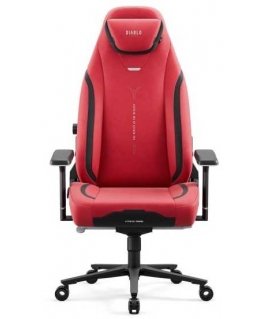 Fotelis Diablo Krēsli Diablo X-Eye Prime Normāla Izmēra - Bloody Mary ergonomiskā krēsls
