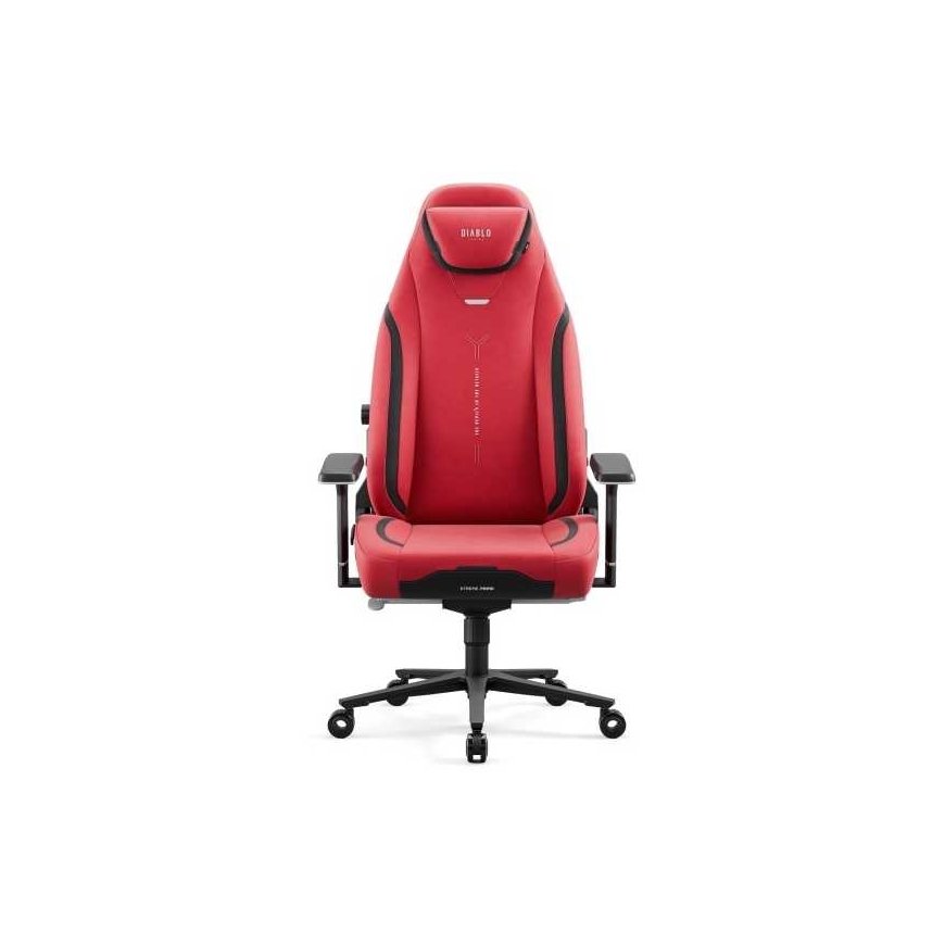 Fotelis Diablo Krēsli Diablo X-Eye Prime Normāla Izmēra - Bloody Mary ergonomiskā krēsls
