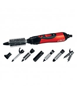 Sencor SHS 7551RD стайлер для волос Фен-щетка Черный, Красный 1000 W