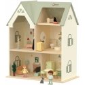 CLASSIC WORLD didelis medinis lėlių namelis su baldais CLASSIC WORLD didelis medinis lėlių namelis su baldais
