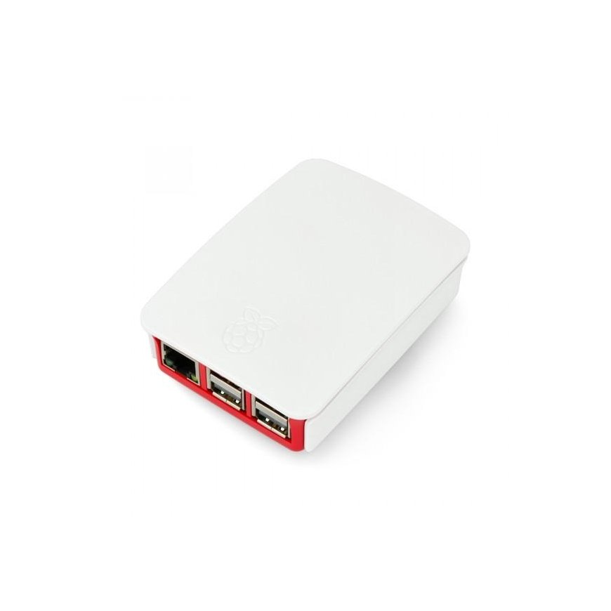 Raspberry Pi -kotelo - Farnell - Punavalkoinen – 4