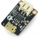 Lipo įkroviklis, Li-Pol baterijų įkrovimo modulis per microUSB, DFRobot DFR0667 Lipo įkroviklis, Li-Pol baterijų įkrovimo modulis per microUSB, DFRobot DFR0667