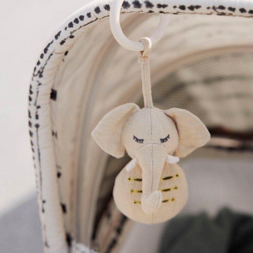 Elodie Details stroller toy Sweetheart Charlie, sand color – 3