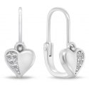 Brilio Silver Brilio Silver Tender heart-shaped earrings EA182W Brilio Silver Brilio Silver Tender heart-shaped earrings EA182W