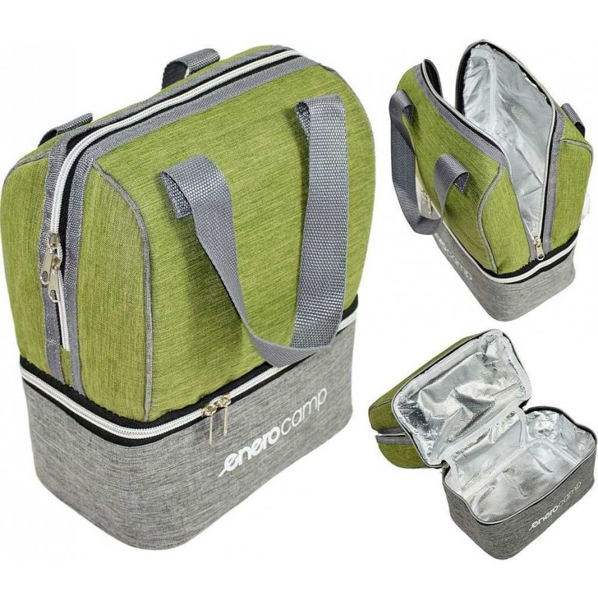 BASKET WITH THERMAL INSULATION COMPARTMENT 23X13X27CM 7L ENERO CAMP – 3