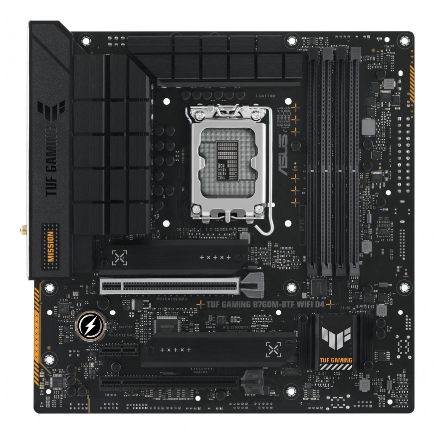 ASUS TUF GAMING B760M-BTF WIFI D4 Intel B760 LGA 1700 micro ATX – 2