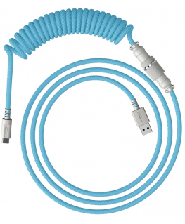 Hewlett Packard (HP) HP HyperX USB-C braided cable light Blue-White