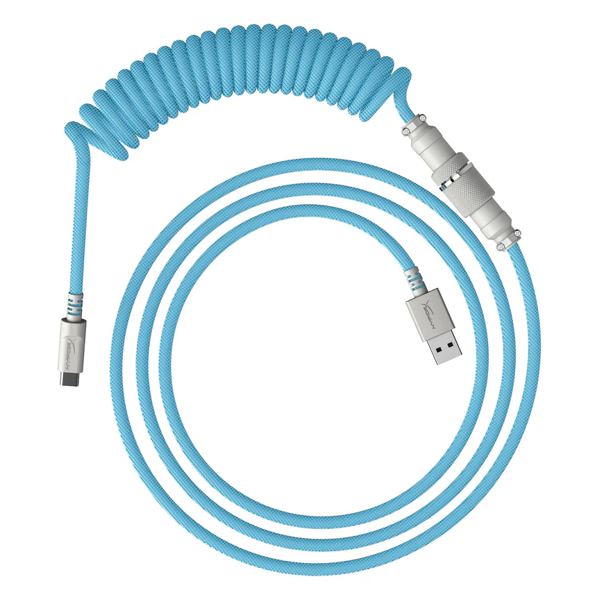 Hewlett Packard (HP) HP HyperX USB-C suvīti kabeli gaisma Zila-Balta