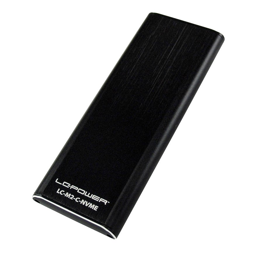 LC-Power LC-M2-C-NVME cieto disku uzglabāšanas sistēma