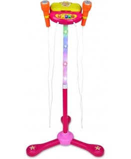 BONTEMPI TECH wireless stage microphone stand with two microphones, 421472