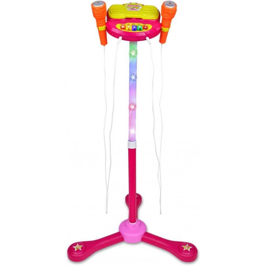 BONTEMPI TECH wireless stage microphone stand with two microphones, 421472