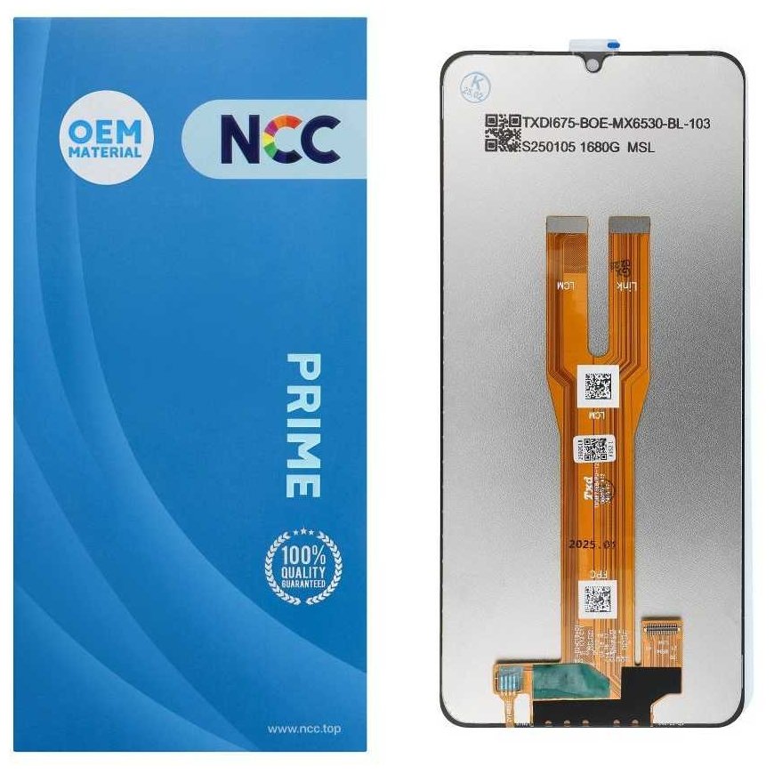 NCC LCD ekranas, skirtas SAMSUNG A06 A065F/A065M OEM be rėmelio