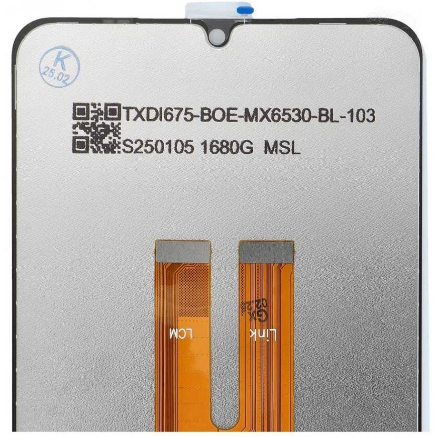 NCC LCD ekrāns, kas paredzēts SAMSUNG A06 A065F/A065M OEM bez rāmja – 3
