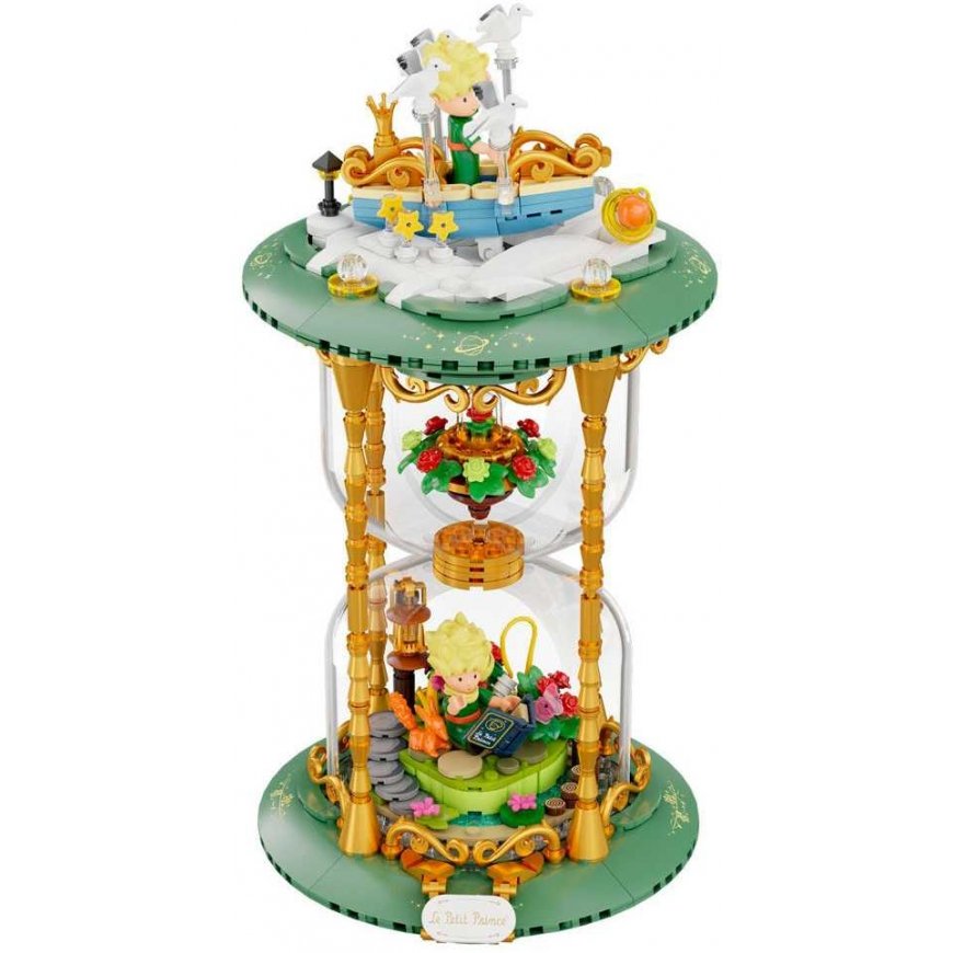 Fantasy building blocks The Little Prince Sand Timer 666 pieces – 2