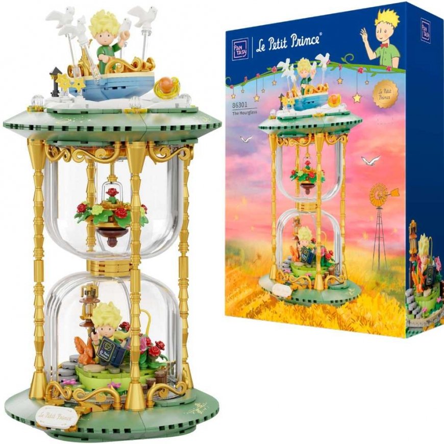 Fantasy building blocks The Little Prince Sand Timer 666 pieces – 5