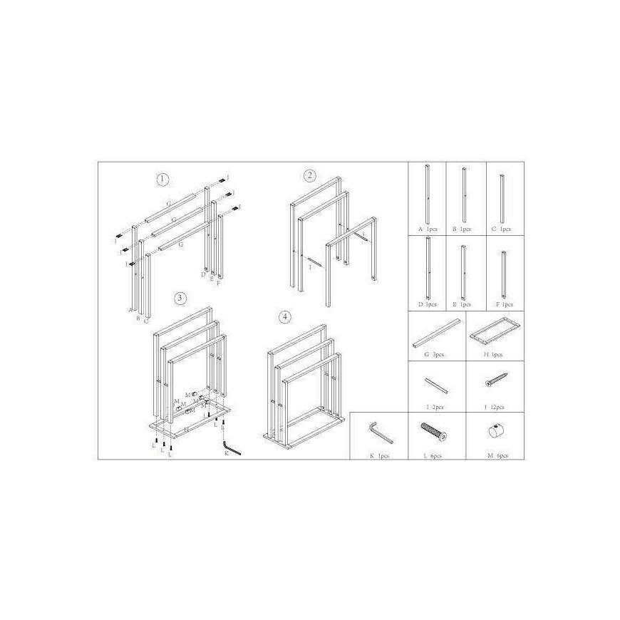 5five Simply Smart Natureo dvieļu turētājs, 82 cm – 2