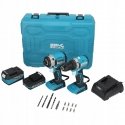 Juhtmeta tööriistade komplekt DED7143+DED7144 1*2.0Ah 1*4.0Ah SAS+ Juhtmeta tööriistade komplekt DED7143+DED7144 1*2.0Ah 1*4.0Ah SAS+