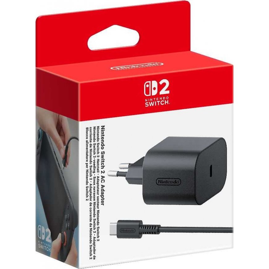 „Nintendo Switch 2“ kintamosios srovės adapteriai