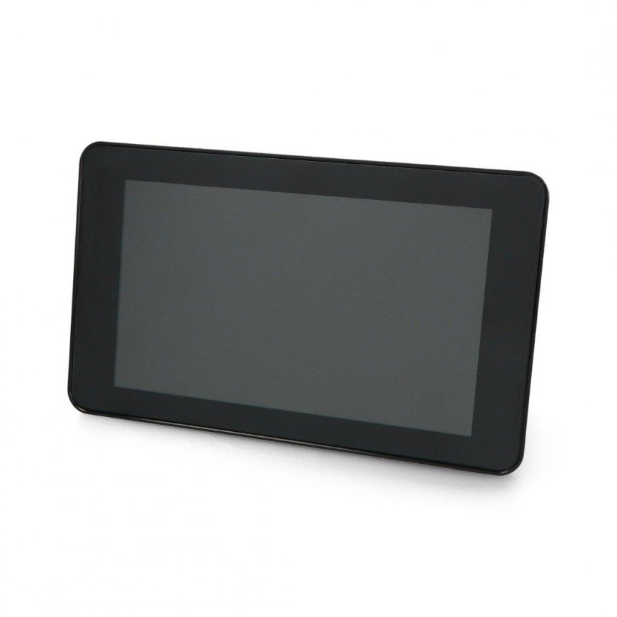 Raspberry Pi 4B and 7" Multicomp Pro touchscreen case - black – 2