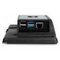 Raspberry Pi 4B and 7" Multicomp Pro touchscreen case - black Raspberry Pi 4B and 7" Multicomp Pro touchscreen case - black