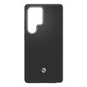 Spigen Enzo Aramid mobile phone case 17.5 cm (6.9") Cover Black, Silver