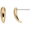 Skagen Charming gold-plated earrings Anja Pebble SKJ1857710 Skagen Charming gold-plated earrings Anja Pebble SKJ1857710