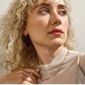 Скеген Очаровательные серьги с золотым покрытием Anja Pebble SKJ1857710