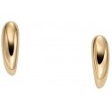 Skagen Charming gold-plated earrings Anja Pebble SKJ1857710 Skagen Charming gold-plated earrings Anja Pebble SKJ1857710