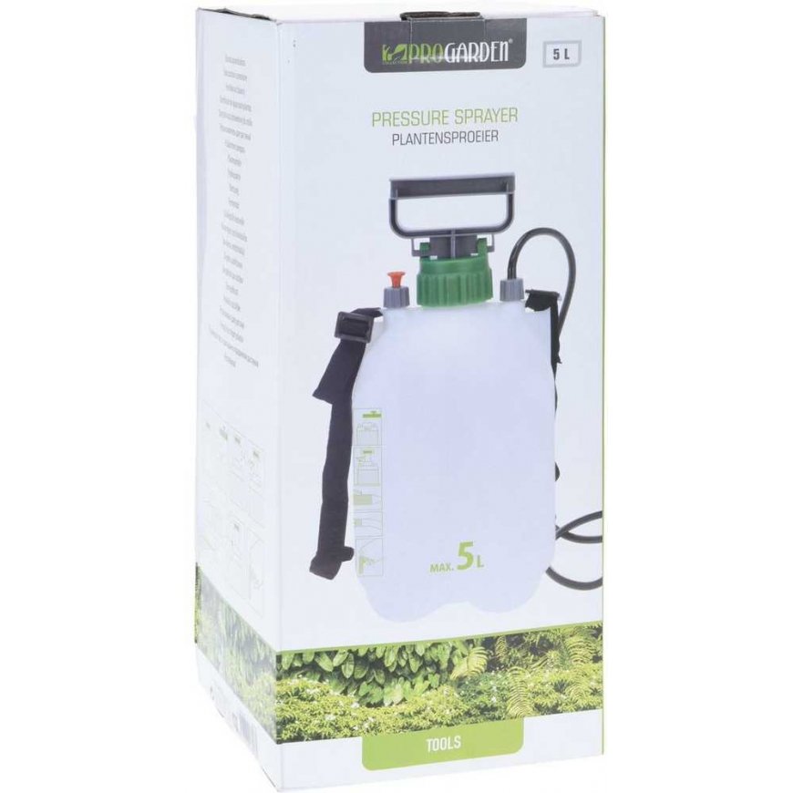 ProGarden kasvien suihkepullo, 5 l, vihreä – 3
