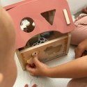 WOOPIE Roheline puidust talude vormide ja värvide sorteerija, 13 tk. WOOPIE Roheline puidust talude vormide ja värvide sorteerija, 13 tk.