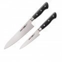 Samura PRO-S kompl. no 2 nažiem: European Chef's 200mm / Utility 115mm from AUS 8 Japanese steel 58 HRC Samura PRO-S kompl. no 2 nažiem: European Chef's 200mm / Utility 115mm from AUS 8 Japanese steel 58 HRC
