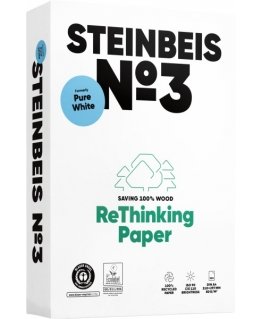 Steinbeis Nr. 3 taaskasutatud paber A4 80 g 500 lehte ISO 90