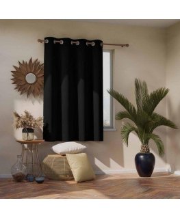 AmeliaHome AIZKAR/AH/MELNA/ACIS/Juodas/140X175/1GB