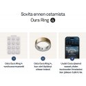 Oura Ring 4 smart ring, Gold, size 10 Oura Ring 4 smart ring, Gold, size 10