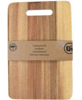 Excellent Houseware Wooden Cutting Board action WOOD, 30 x 20 x 1 cm