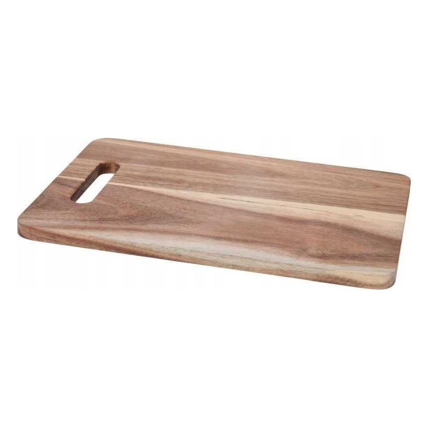 Excellent Houseware Wooden Cutting Board action WOOD, 30 x 20 x 1 cm – 2