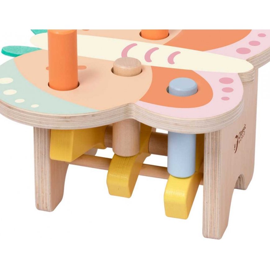 CLASSIC WORLD Montessori pastel butterfly hammer – 4
