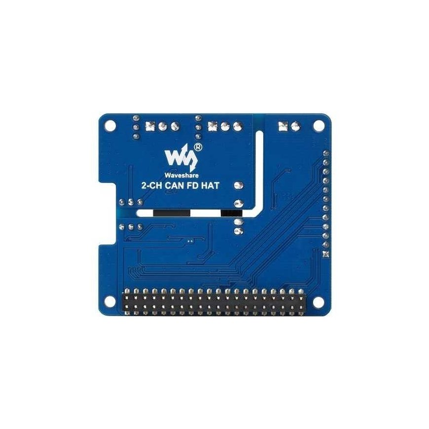 CAN FD laienduse HAT - 2-kanaline isoleeritud ülekandmine CAN FD - mõeldud Raspberry Pi - Waveshare 17075 – 4
