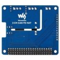 CAN FD Expansion HAT - 2-channel isolated CAN FD transceiver - designed for Raspberry Pi - Waveshare 17075 CAN FD Expansion HAT - 2-channel isolated CAN FD transceiver - designed for Raspberry Pi - Waveshare 17075